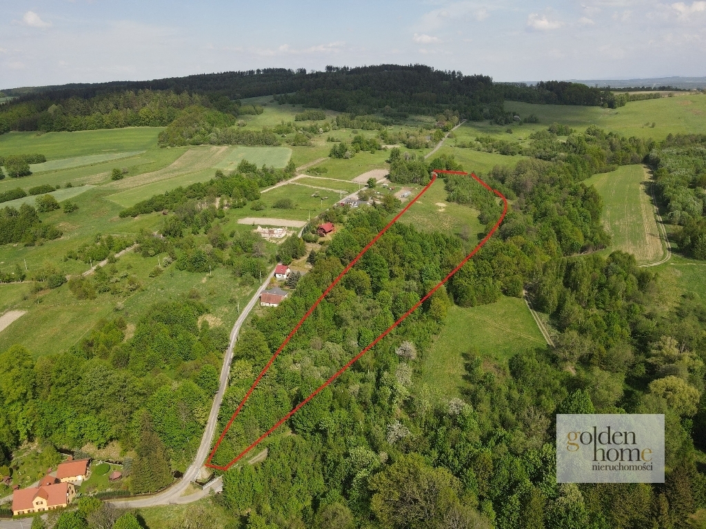 Siedliskowa- nad rzeką Bruśnik-2,5 ha wielu możliwości 